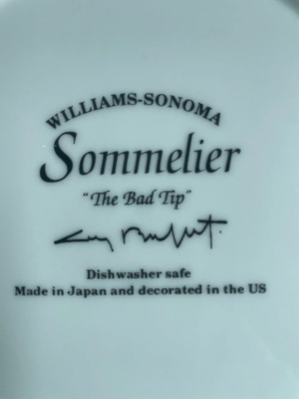 WILLIAMS SONOMA GUY BUFFET SOMMELIER 